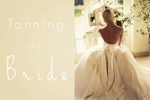 Tanning the bride - get that flawless tan for your wedding @salon_anissa  #salon #tanningsalon #fabu