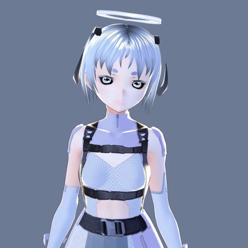 New avatar named 2YN for AR + VR. All the outfit textures are available for download to use on your 