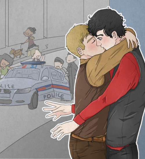 doctorwhoatson: 30 Day OTP Challenge - 5. Kissing