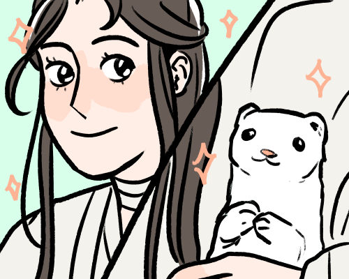 Xie Lian as a mink is one of my favorite fanons and I’m obsessed. 