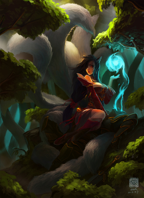 cheskaop: Lol Ahri : Fill my soul by ~6kart