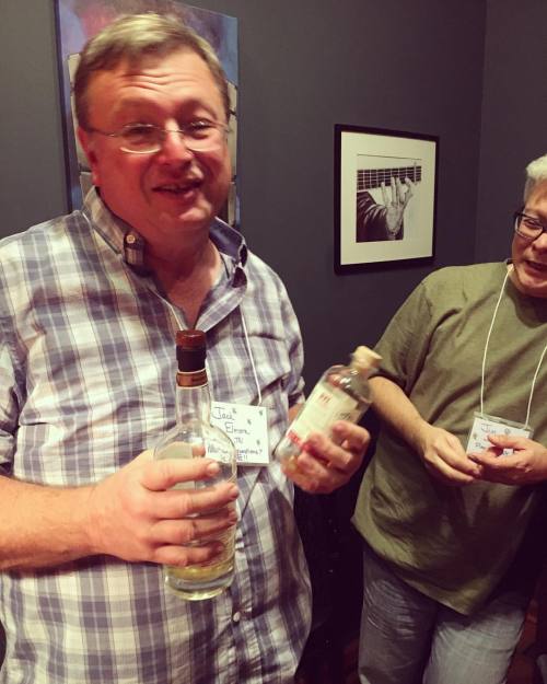 <p>And so it begins part deux… In this photo #thejackelmore and Jim Downs work through leftover liquor from last month’s #nashvillemandolincamp and discover Texas whiskey (which they didn’t know was a thing) mixed with bourbon ain’t half bad. They say, thanks mandolin ladies! Your booze is appreciated! #nashvilleflatpickcamp #nashville #jackandjim #veterancampers @theonecalledbill  (at Fiddlestar)</p>