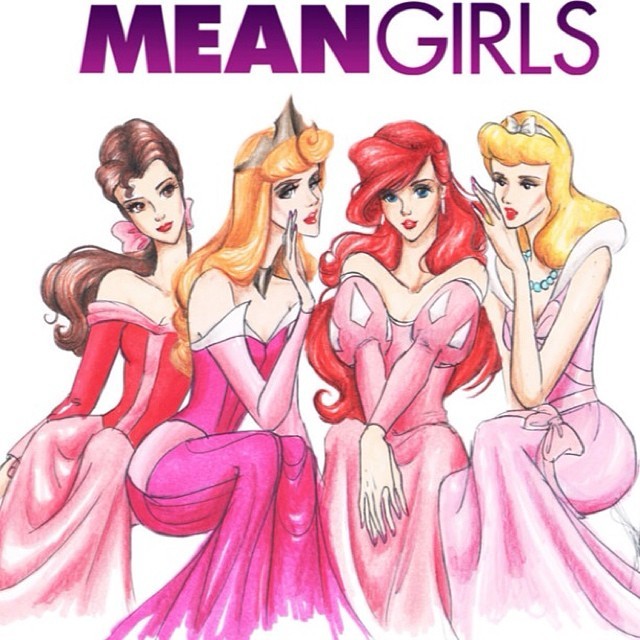 disneybound:  On Wednesdays, we wear pink. 🎀 In correlation with this Friday’s