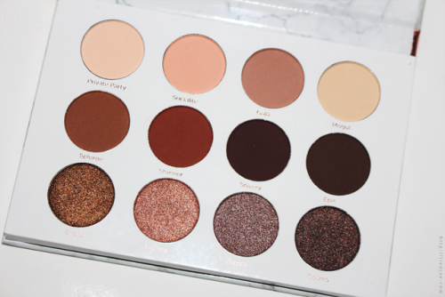 PUR Cosmetics Soiree Diaries Eyeshadow Palette Review, Swatches & Makeup Look ▷ details are on L