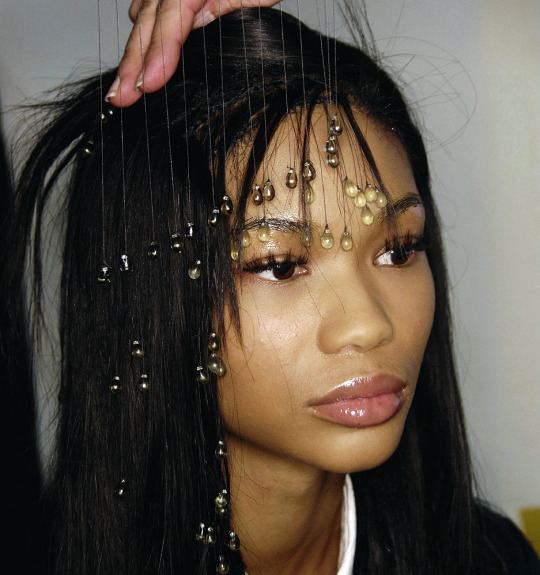 XXX zegalba:Chanel Iman For Jean Paul Gaultier photo