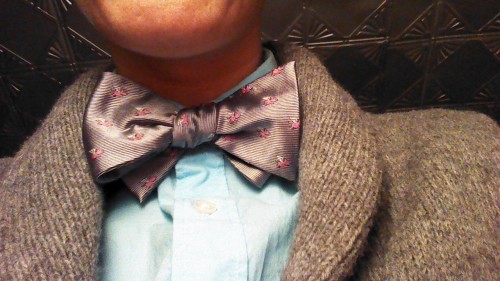Day 26: The Flying Pig bowtie. Doesn’t everyone have one of those?