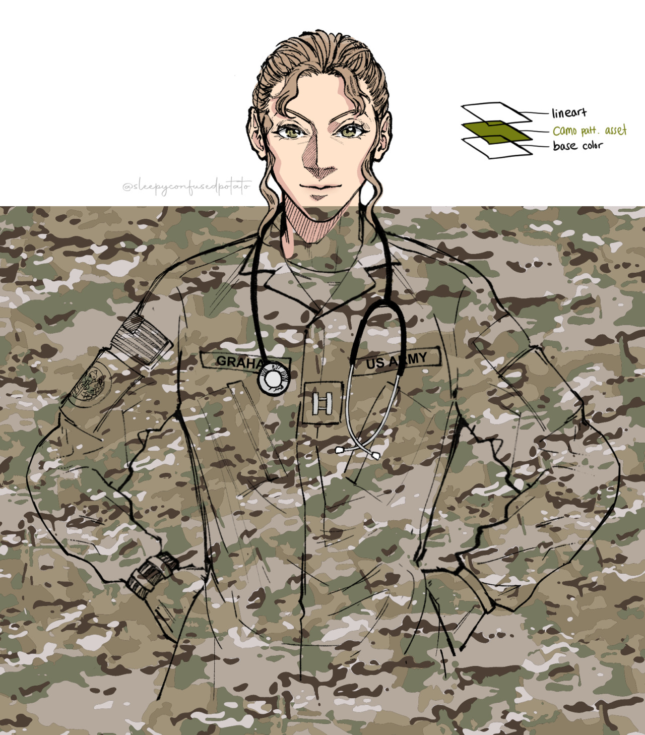 Camo Drawing Pattern roblox-spray-paint-codes