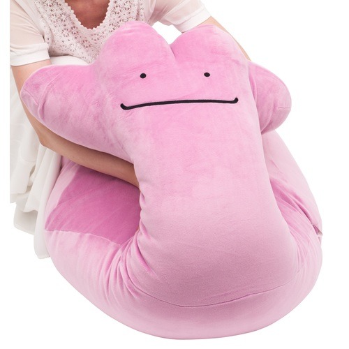 ohnoraptors:  超ビッグサイズもっちりぬいぐるみ メタモン【カート内商品含む8月下旬以降お届け】 : ポケモンセンターオンライン 