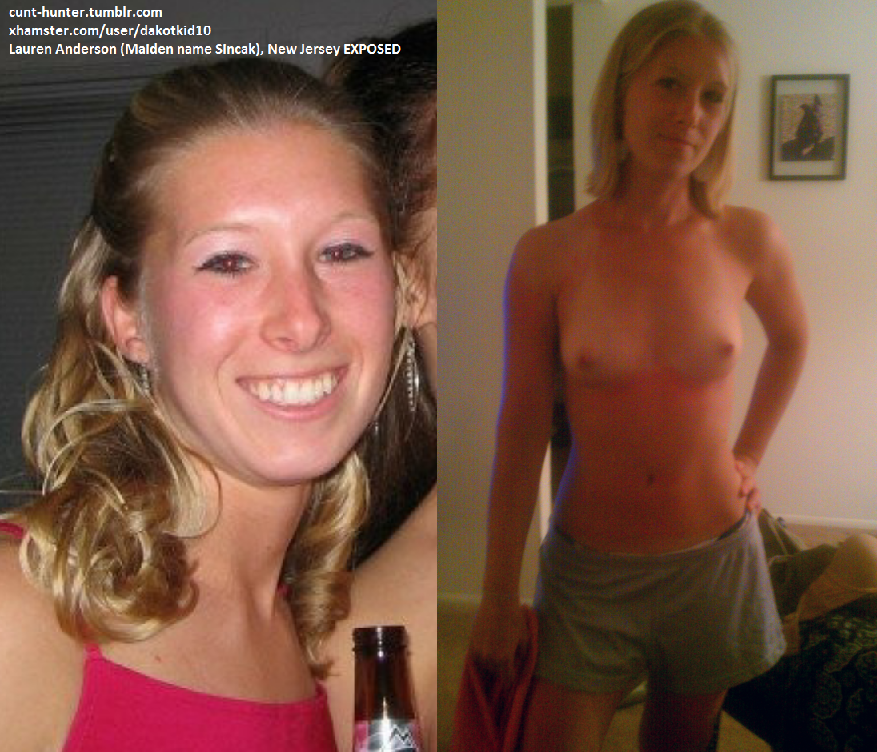cunt-hunter:  Lauren Anderson (Maiden name Sincak), New Jersey EXPOSED 