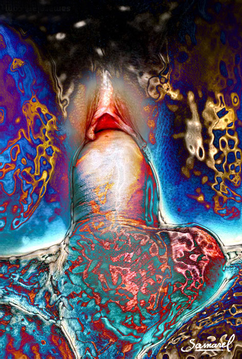 samarel:Best view ever….Check my erotic art website for more:www.samarelart.com