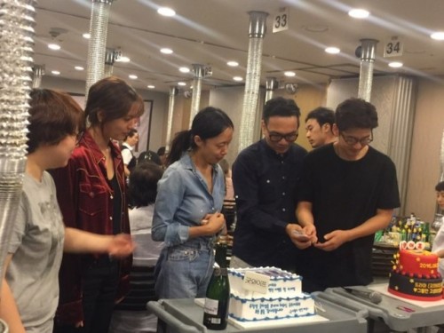 fyeah-after-school: Photos from The Good Wife wrap party