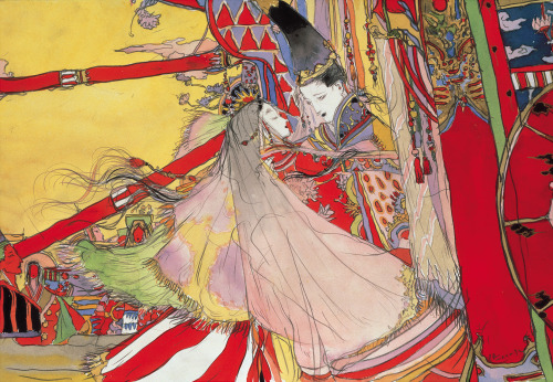 tiferet: the tale of genji, yoshitaka amano, 1997 