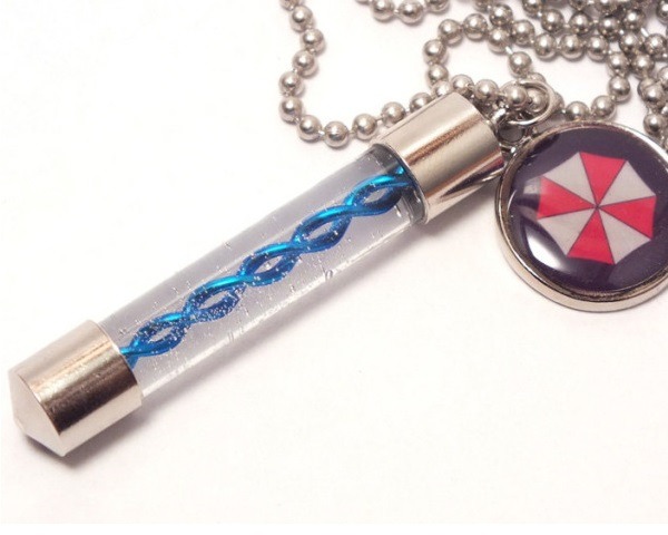 shutupandtakemyyen:  Resident Evil NecklaceFlirt with danger and wear the curse of