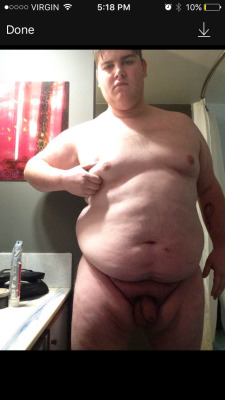 obedientfagboy:  Faggot showing off assets