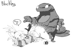 gottafemall:  Roxie knew she’d have to build up an immunity to every kind of poison, but at first she was pretty hesitant about “grimer cum”. But a gym leader’s got to make sacrifices. The first time she tried to turn her grimer on, lo and behold,