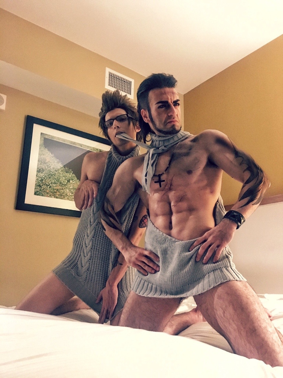moderatelyokaycosplay:  We did the thing  More pics coming soon  Forever thankful