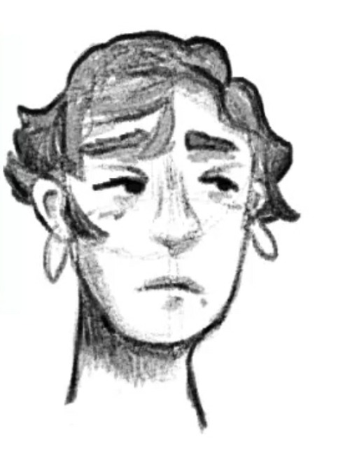 Small Doodle From Today Of A Character From My Writing, Danielle!