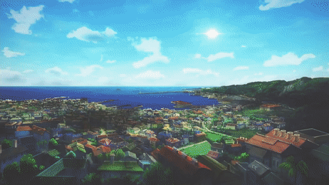 hiyoriswish:  Scenery Violet Evergarden & Kimi no na wa./Garden of Words by Makoto Shinkai. 