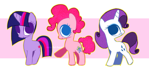 colorful-horses:little pony