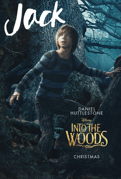 entertainingtheidea-deactivated:  Here are ten new sparkly character posters for Disney’s Into the Woods. 