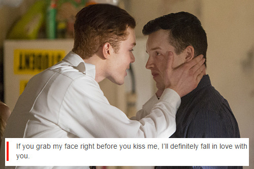 mickeyandmumbles: Ian and Mickey + Tumblr Text Posts