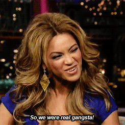 beyoncegifs:  Back in the day, the younger Knowles [Solange] fought off one particular bully by letting him know who she was related to. “I wrote petitions to get this kid named Brandon out of school,” the “Losing You” singer told Angie Martinez