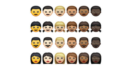 wasabi-ginger:  billboard-charts:  shouldnt:  Just a few hours ago Apple released the new multicultural emoji’s to developers. These emoji’s are going to come with the next IOS and Mac OS updates.  Apple finally catching up with the times, everyone