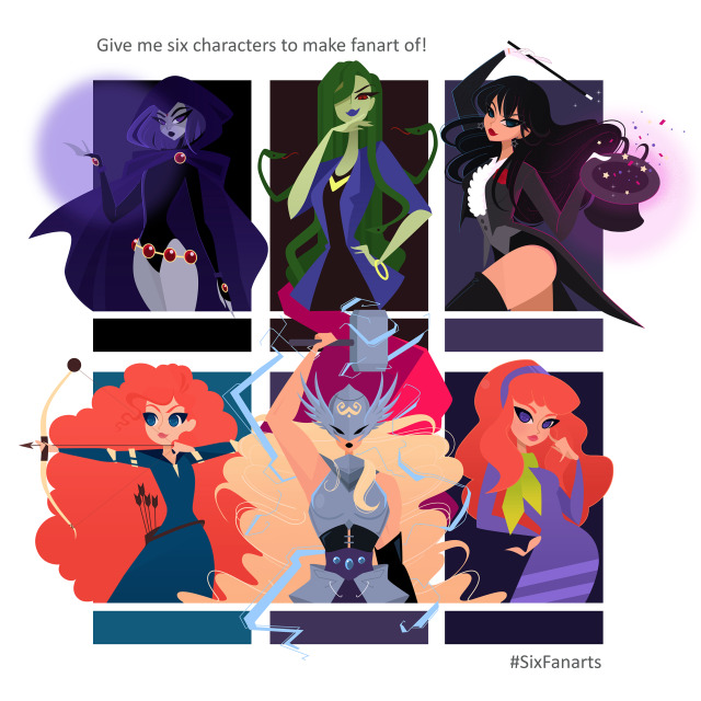I did these a while back based on suggestions via Insta! You can see them all individually over on my instagram. ♡