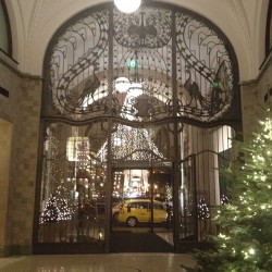 My Hotel Lobby In Budapest. So Lovely!!! (At Four Seasons Hotel Gresham Palace Budapest)