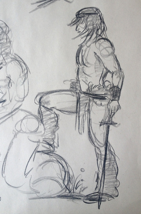 &hellip;Maybe I should take lifedrawing sessions more seriously.Conan theme @ Paramount