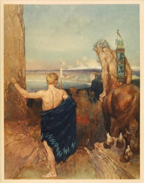 heaveninawildflower:‘The Heroes: or Greek Fairy Tales for my Children’ by Charles Kingsley.Illustrat