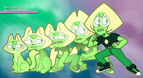 touch the cube, peridot