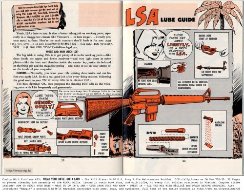 The Will Eisner M-16 U.S. Army Rifle Maintenance Booklet - Part 2 (1968)