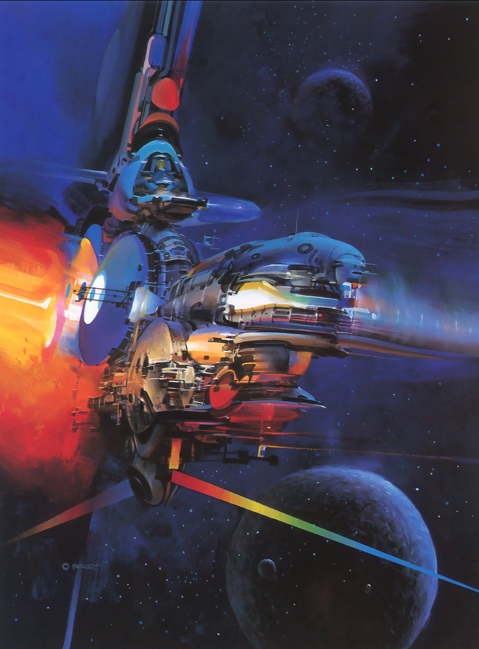70sscifiart:  Works by John Berkey.