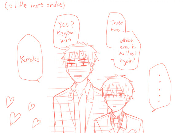akashihuahua:  From this and this. I can’t believe I actually drew it. ;;; v ;;;