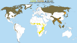 reichenbachrose:  mapsontheweb:  Lions, Tigers,