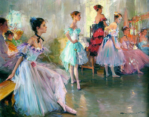 post-impressionisms:I love art - no.47Konstantin Razumov, Russian  (1860—1939).