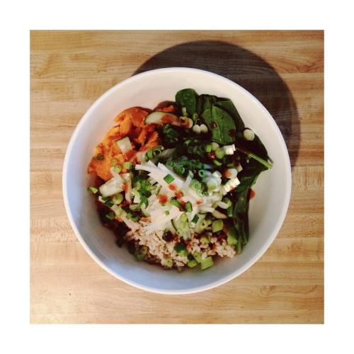 Post-yoga lunch #vegan #food #ricebowl #healthy #homemade #mtl