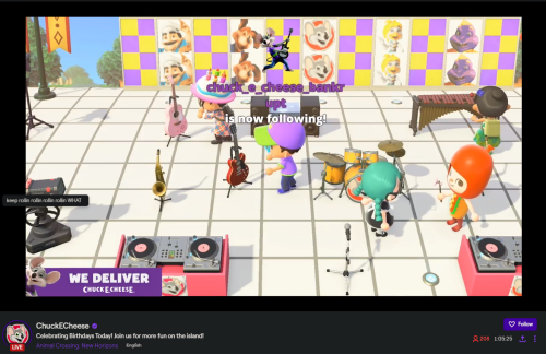 durbikins:prog-dog:for some reason chunkard chease is streaming on twitch and its going… well, its g