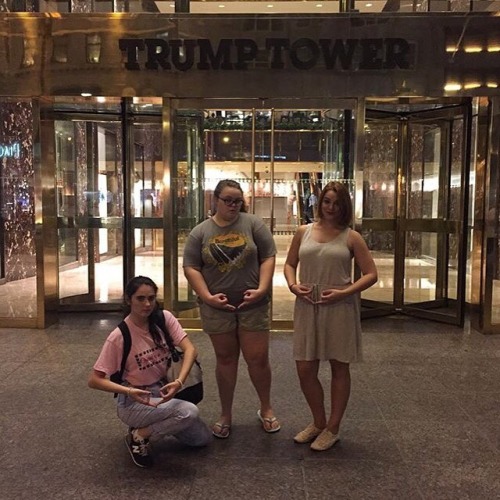 The Ovary Gang takes Trump Tower