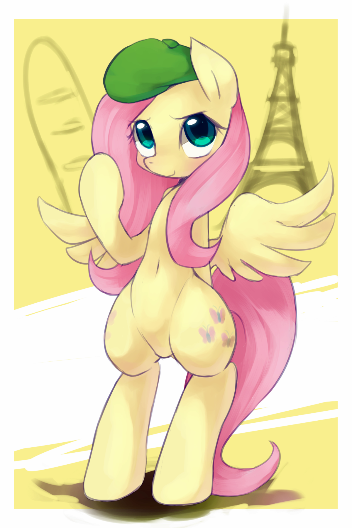 ummfluttershy:  project-maren:  Beret Shy !  BEFHSJF I still need to give my side