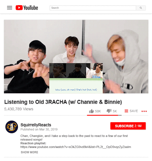 avocadomin: skz youtube channel series: welcome to squirrelly reacts!
