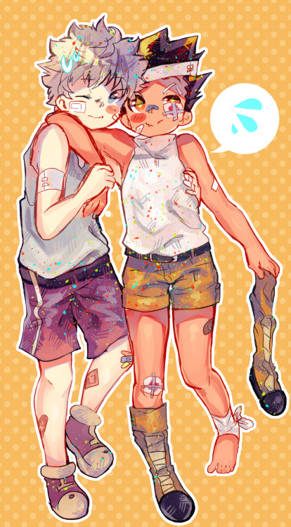 kiekyun:  “Mhhh Biscuit?We may need you to train us after all” 