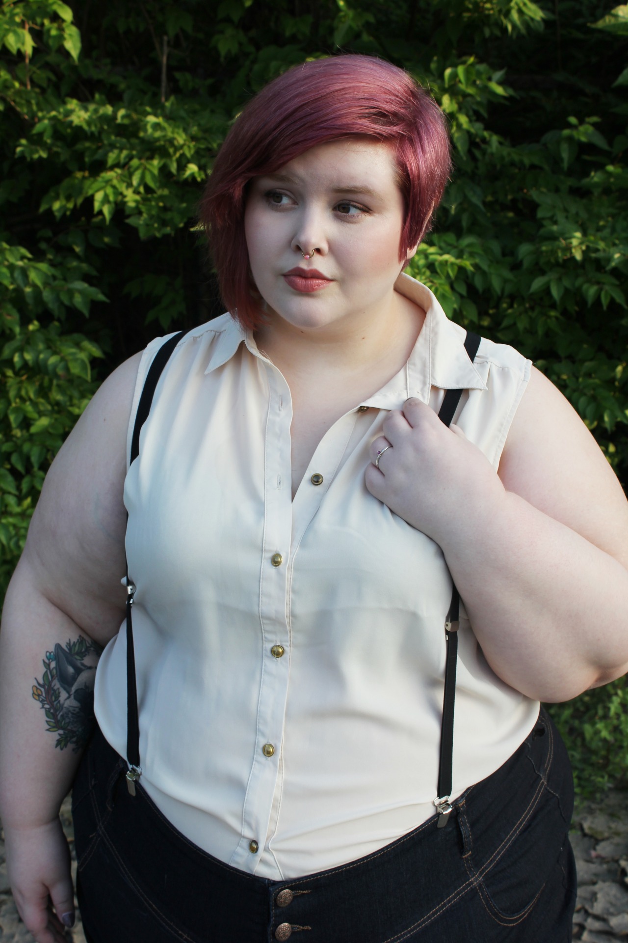 fatgirlbrooklyn:  afatfox:  in addition to this being an outfit post, I wanted to