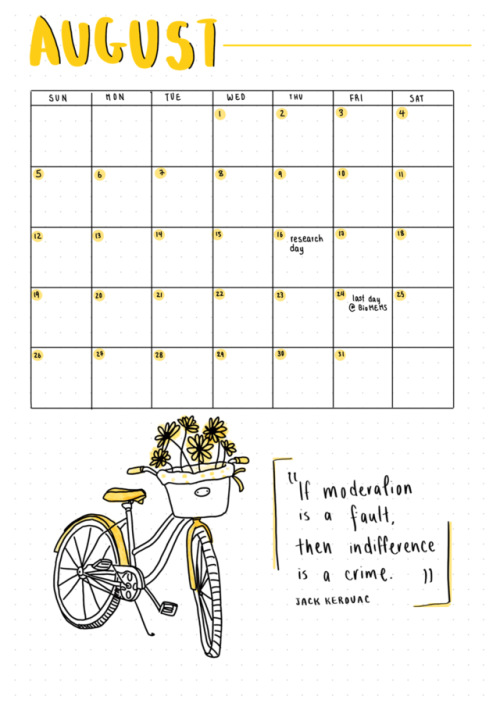 study-engine: August Spread No.1
