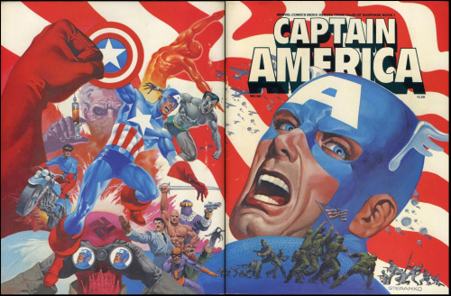 browsethestacks:
“ Vintage Magazine - Marvel Comics Index #08A (1976)
Art by Jim Steranko
”
Captain America