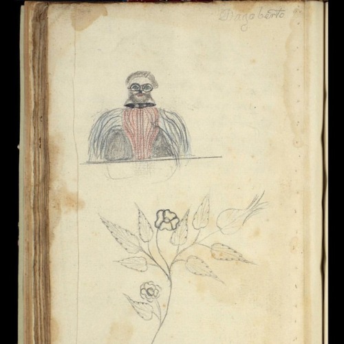 These pencil sketches belong to a #manuscript written by a parish priest of Nebaj, a home to the Ixi