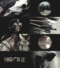 oceanwitch:           HIRCINE          The Daedric prince whose sphere is the Hunt, the Sport of Daedra, the Great Game, and the Chase; he is known as the Huntsman and the Father of Manbeasts. Hircine created the various lycanthropic