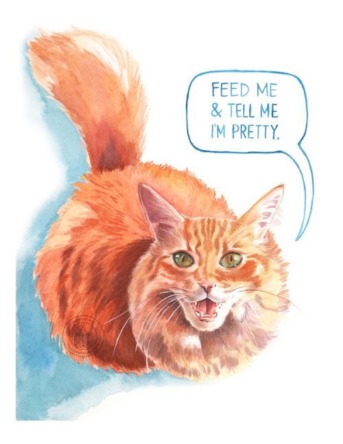 Happy Caturday!I just added a TON of new work to my shop >^..^< Check it out if you get a chan
