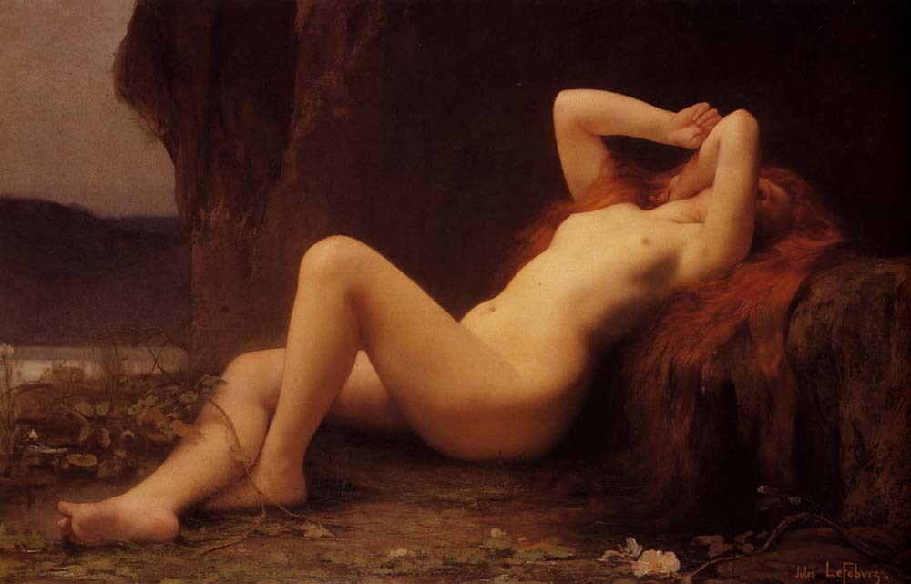 23silence:  Jules Joseph Lefebvre - Mary Magdalene in the cave 